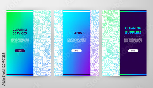 Cleaning Brochure Web Design