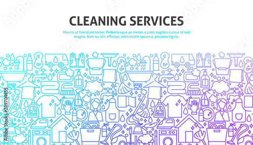 Cleaning Services Concept