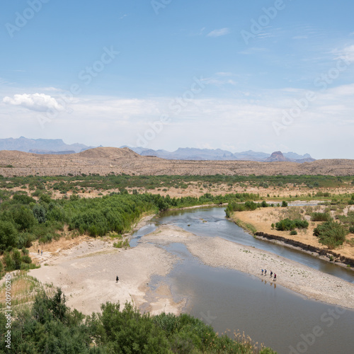 Santa Elena Canyon  Big Bend National Park  Texas