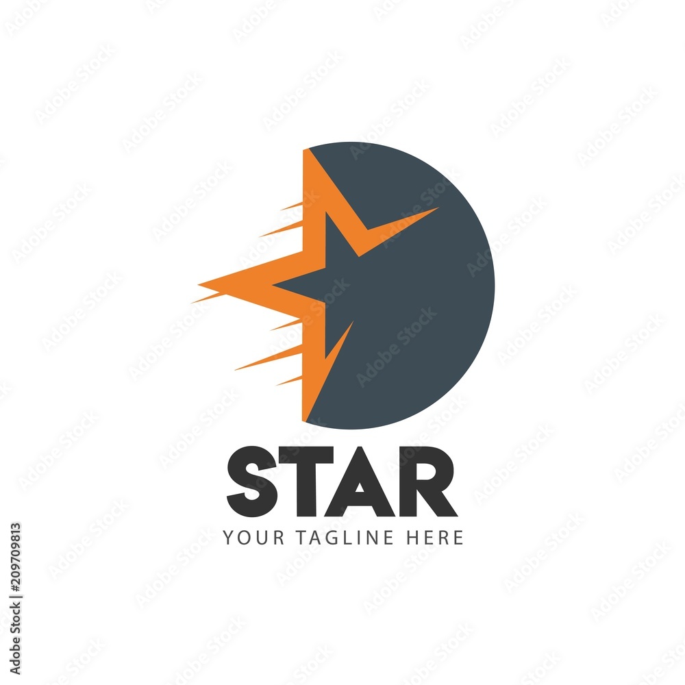 Star Logo Vector Template Design Illustration Star Logo Vector Template Design Illustration