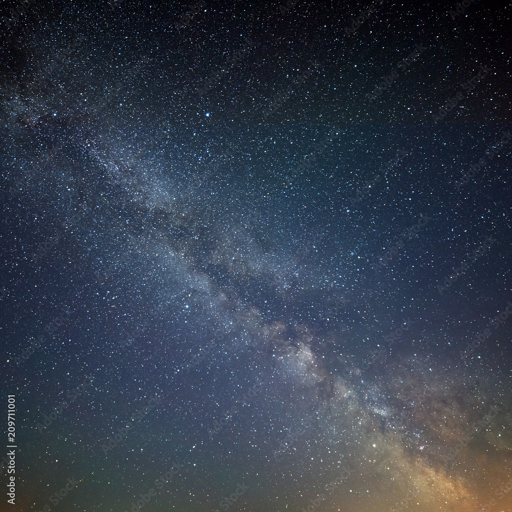 Galaxy The Milky Way in the night sky with stars. A view of the open space. Long exposure. Galaxy The Milky Way in the night sky with stars. A view of the open space. Long exposure.