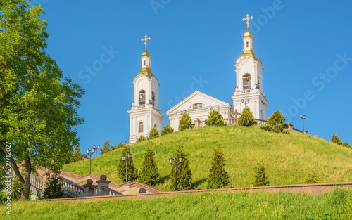 Holy Assumption Cathedral on the Assumption Hill in Vitebsk, Belarus