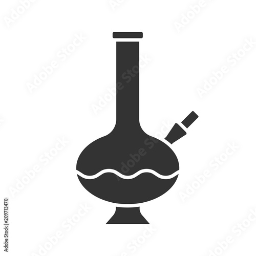 Bong glyph icon