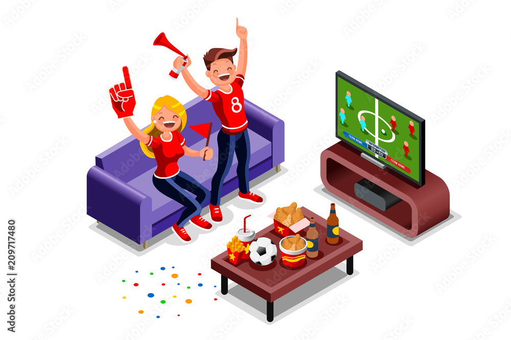 Friends Football Fans Watching World Cup Game On Tv Can Use For Web friends-football-fans-watching-world-cup-game-on-tv-can-use-for-web