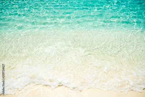 Fototapeta Naklejka Na Ścianę i Meble -  Maldives beach resort – summer vacation