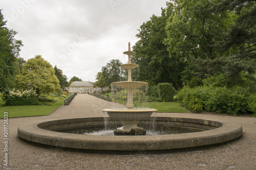 Fountain In Sheffield Botanical Gardens