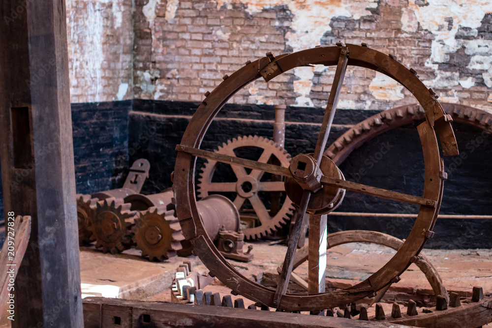 Old Industrial Machine
