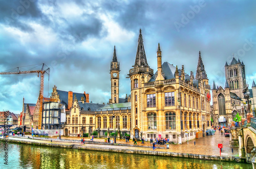 Old Post Office in Ghent, Belgium