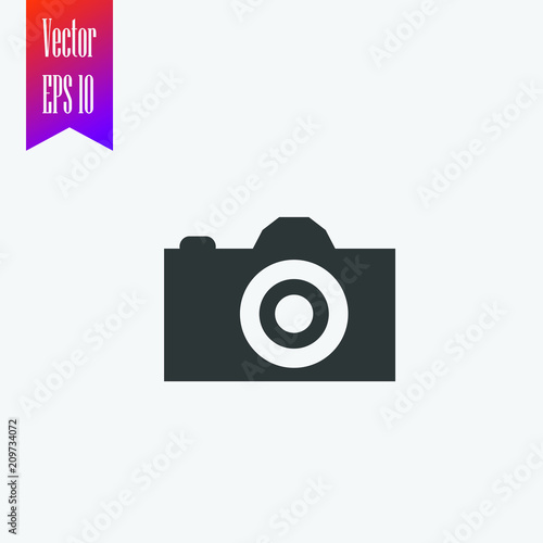 camera icon vector