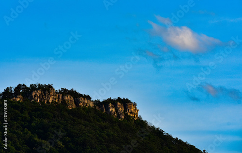 Cliff ridge in wv