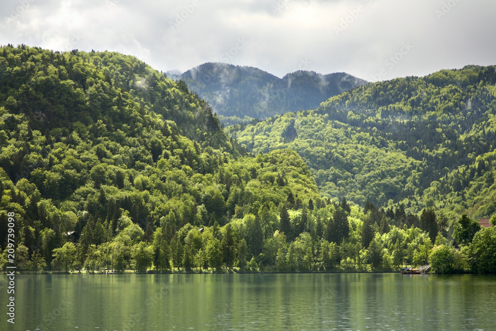 View of lake Bled. Slovenia