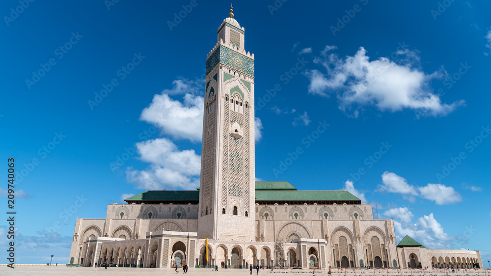 The Hassan II Mosque is a mosque in Casablanca, Morocco.