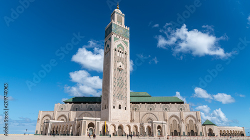 The Hassan II Mosque is a mosque in Casablanca, Morocco.