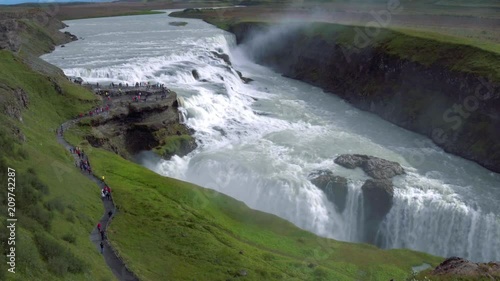 Gullfoss, Southwest, Iceland