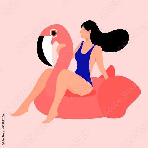 Inflatable float rubber ring for children and adults, for swimming pools, the sea, oceans, rivers, lakes