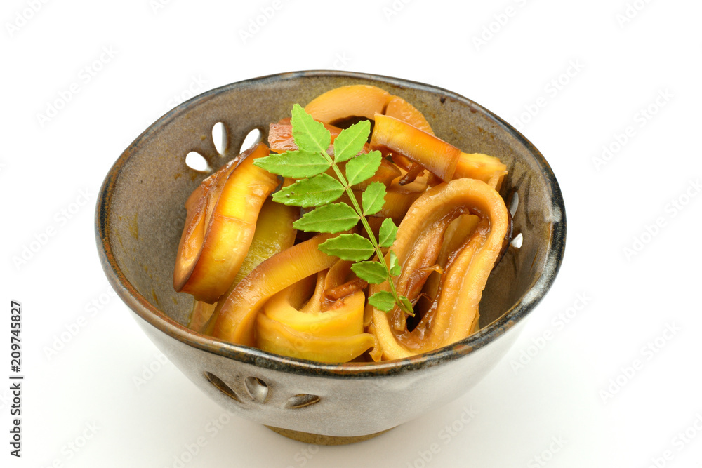 はちくの炒め煮 はちくの炒め煮