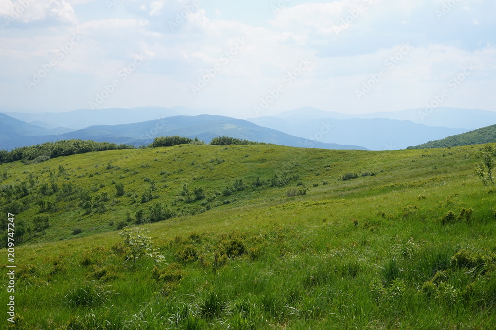 Obraz premium Bieszczady Mountains in Poland