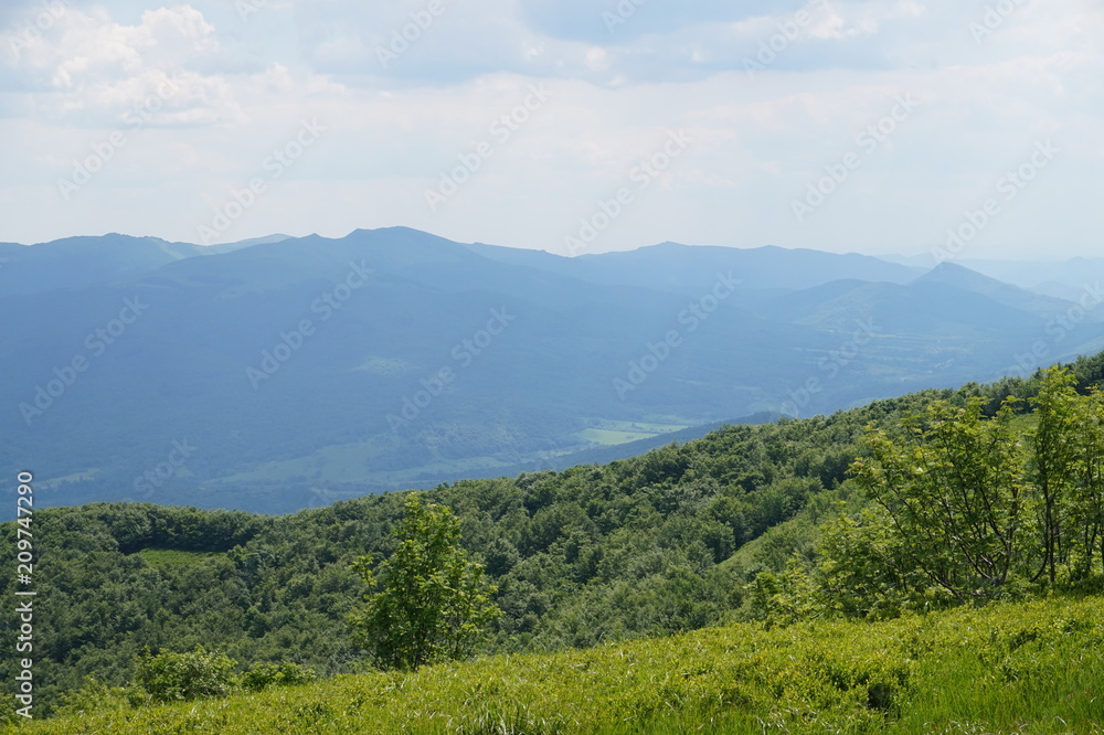 Obraz premium Bieszczady Mountains in Poland