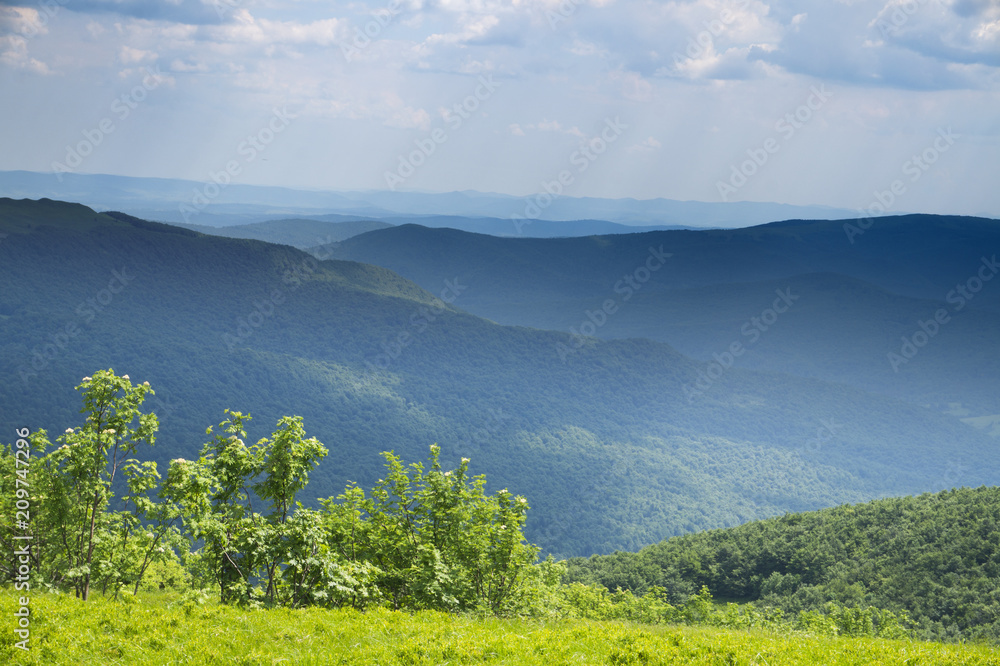 Obraz premium Bieszczady Mountains in Poland