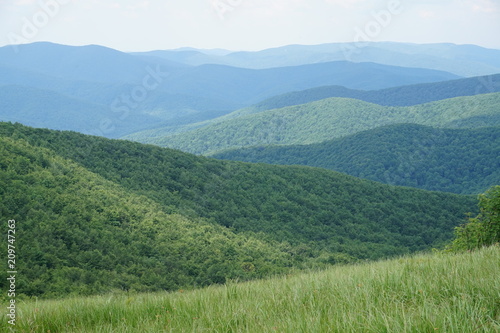 Bieszczady Mountains in Poland