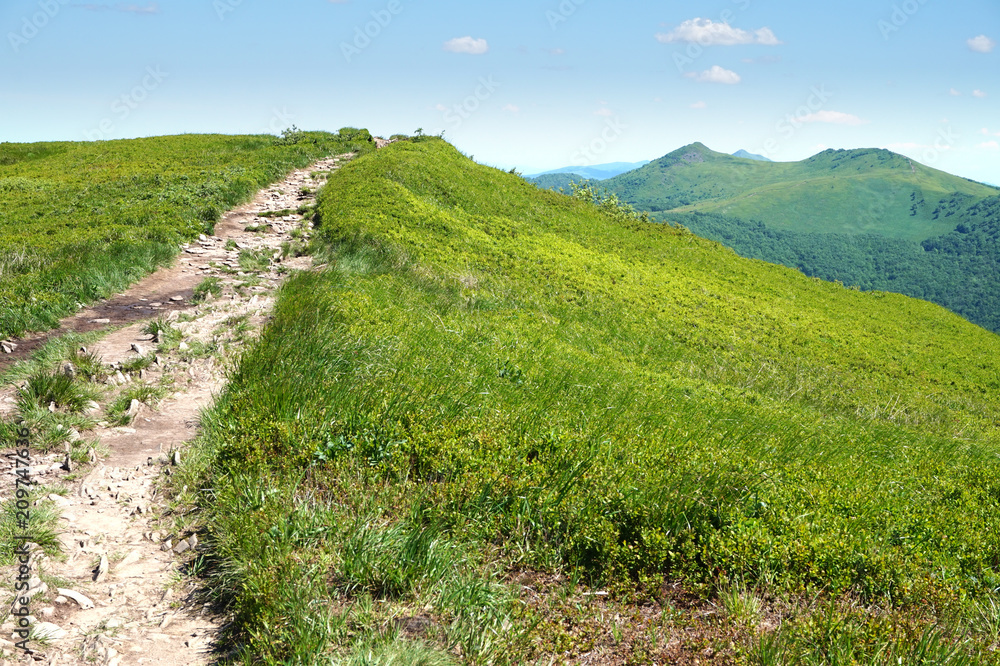 Obraz premium Bieszczady Mountains in Poland
