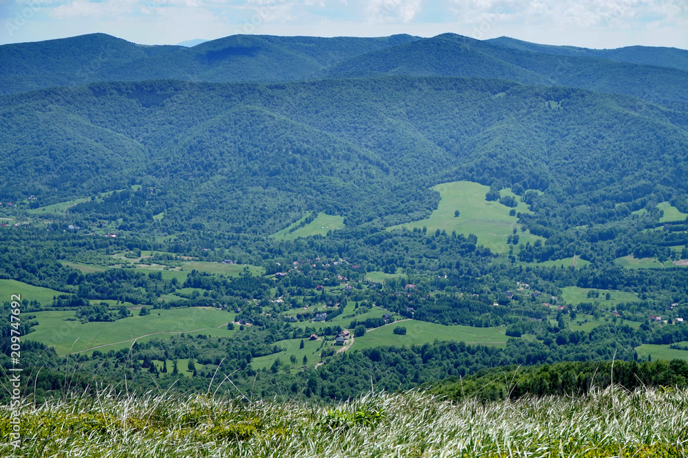 Obraz premium Bieszczady Mountains in Poland