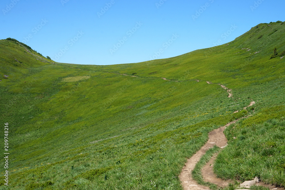 Obraz premium Bieszczady Mountains in Poland