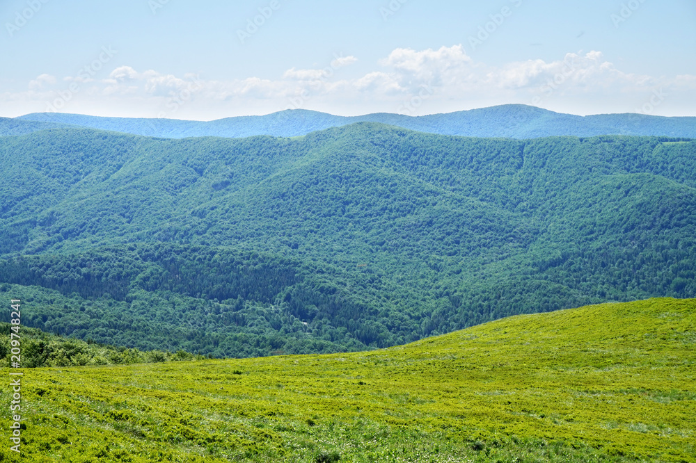 Obraz premium Bieszczady Mountains in Poland