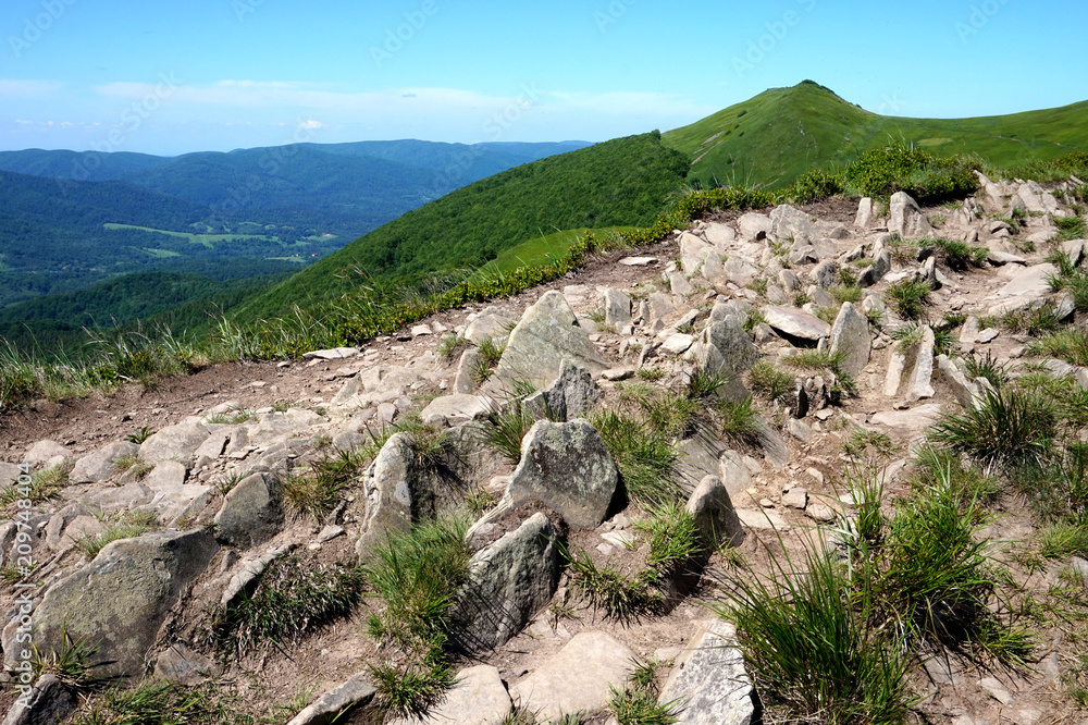 Fototapeta premium Bieszczady Mountains in Poland