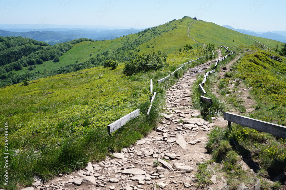 Fototapeta premium Bieszczady Mountains in Poland