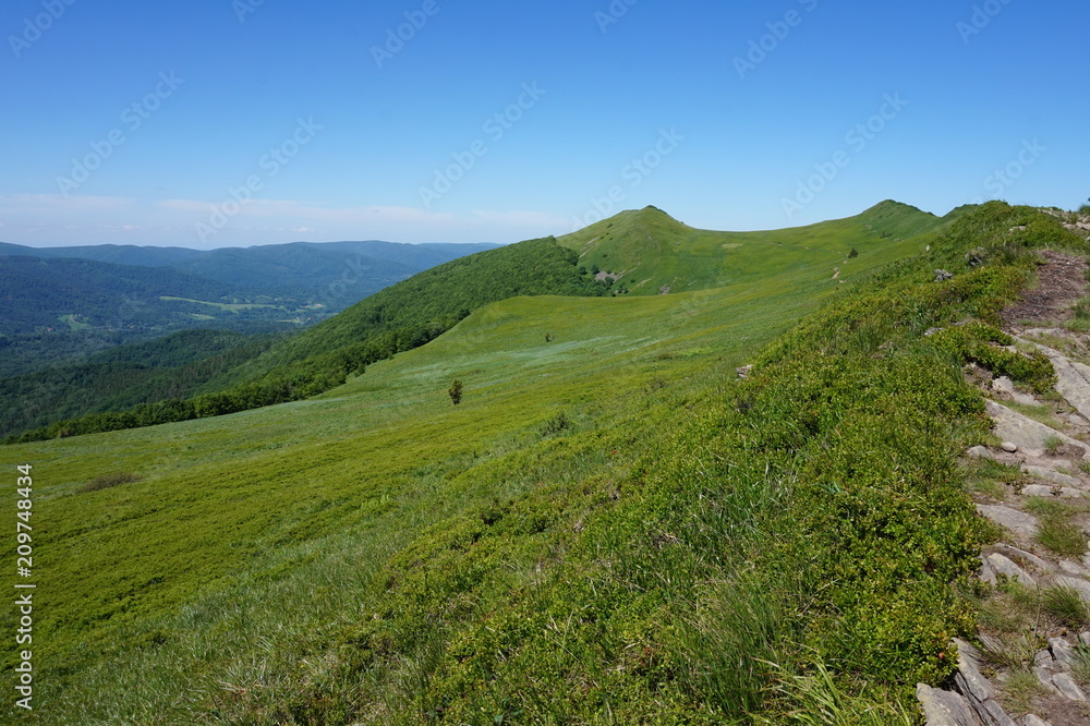 Fototapeta premium Bieszczady Mountains in Poland