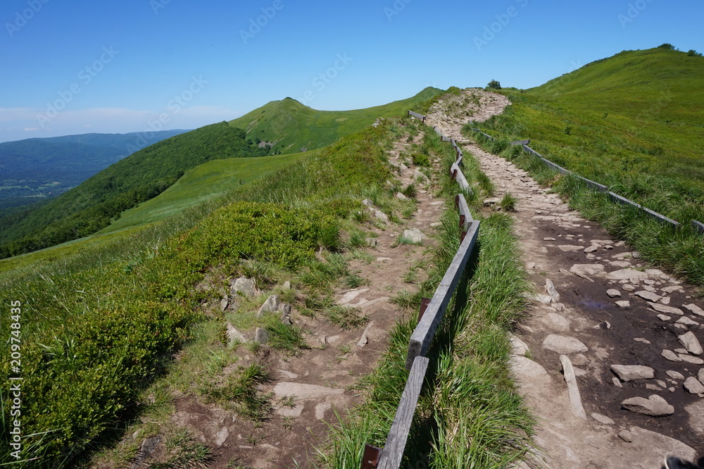 Fototapeta premium Bieszczady Mountains in Poland