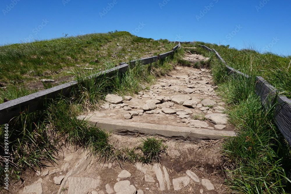 Fototapeta premium Bieszczady Mountains in Poland