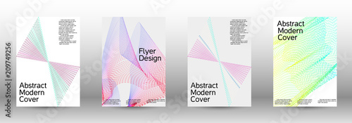 A set of creative sound backgrounds with linear.