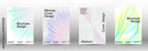 A set of creative sound backgrounds with linear.