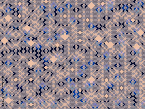 Abstract vector background. Color composition of overlapping geometric shapes.