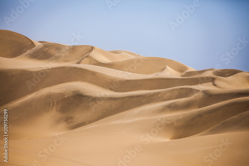 The Namib desert along side the atlantic ocean coast of Namibia, southern Africa © Uwe