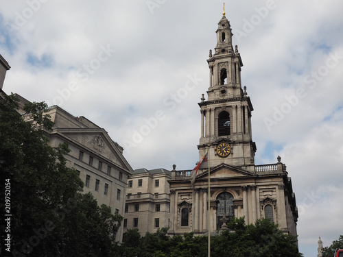 Saint Mary Le Strand church in London photo