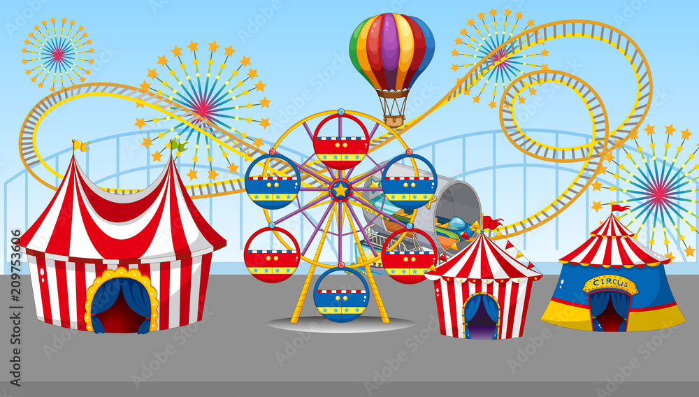 A Circus and Fun Fair A Circus and Fun Fair