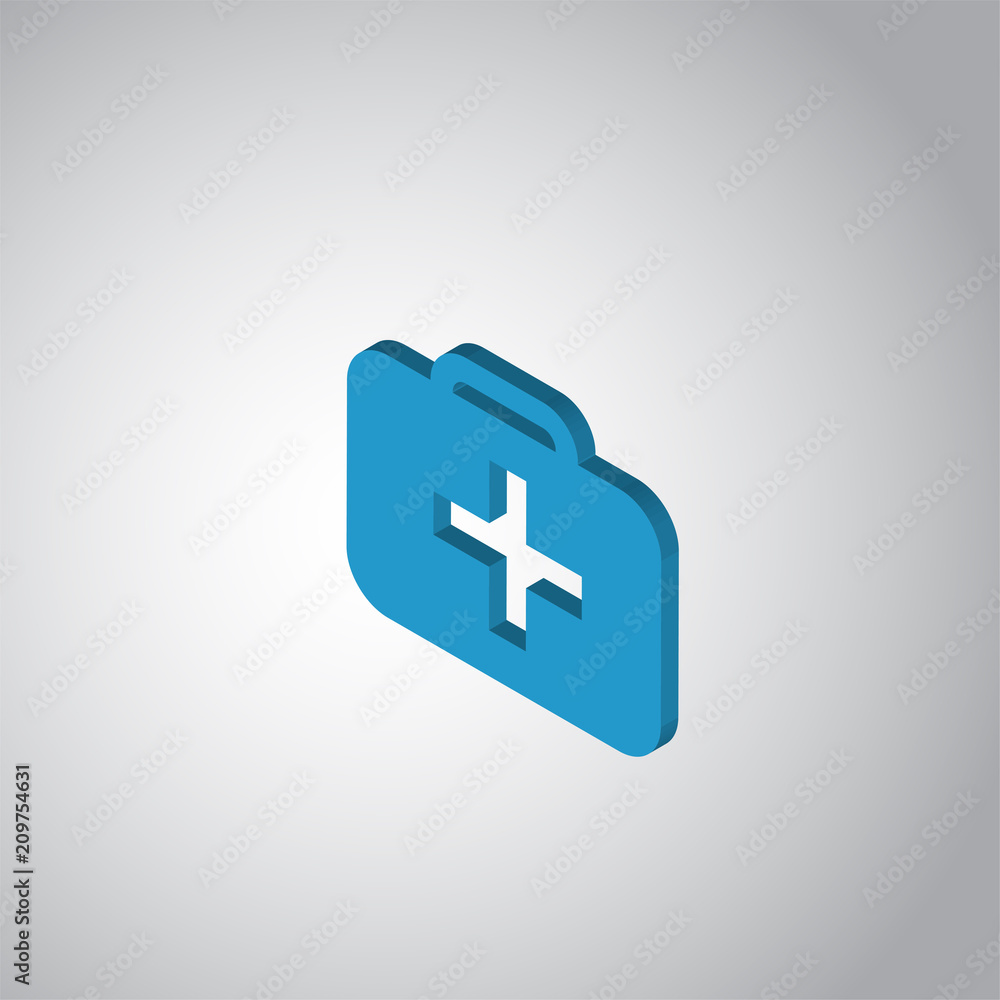 first help icon vector sign and symbol isolated on white background, first help logo concept