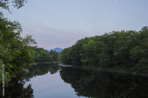 Фотография Sunrise over Sugarloaf Mountain, Maine