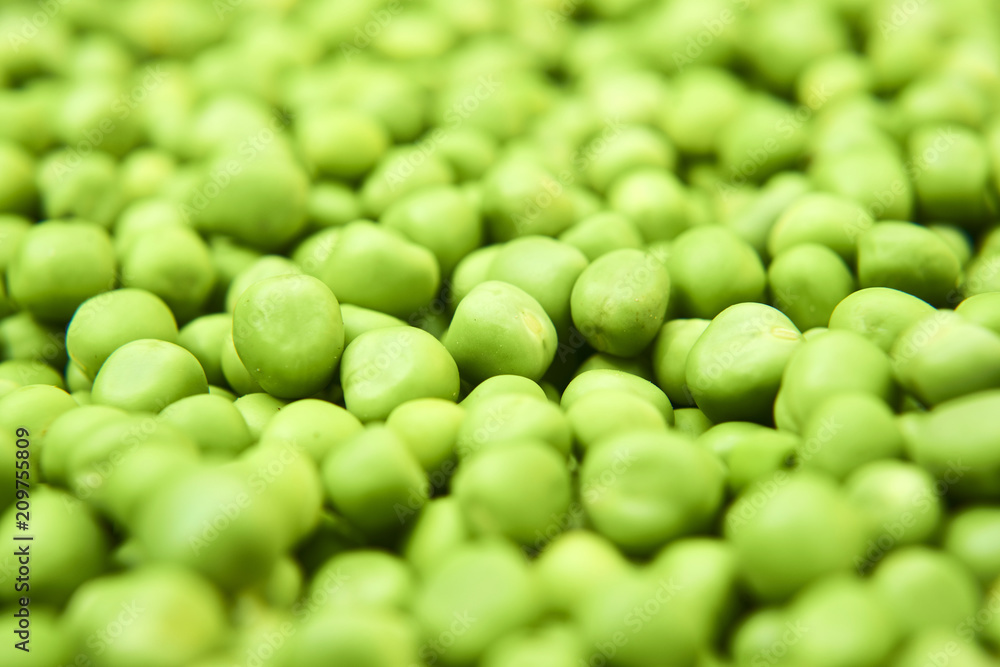 Fresh green peas background texture top view
Fresh green peas background texture top view