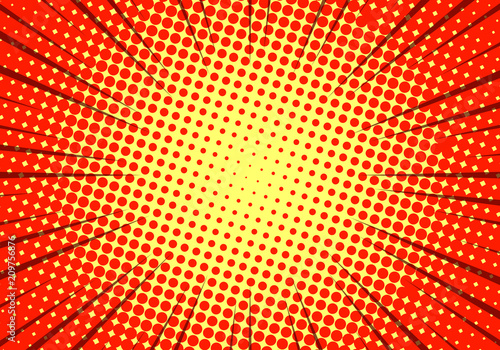 Comic background, vector 