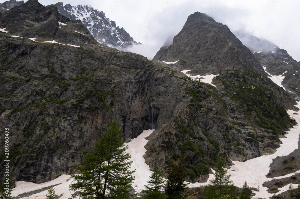 Gletschergebiet Près de Madame Carle in den Hautes Alpes