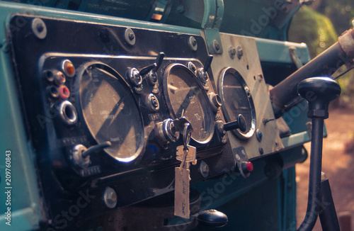 Land Rover Series 2a Original Dash