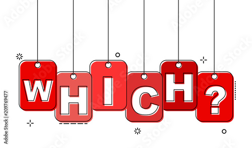 red flat line tag which