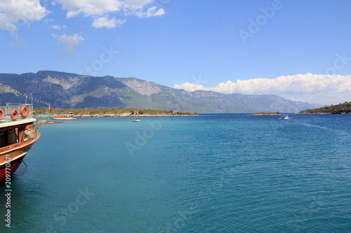 Mediterranean Sea beautiful landscape