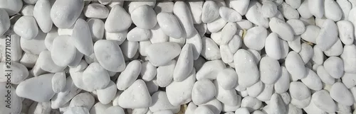 Panel kuchenny z motywem White rounded pebble texture pattern.