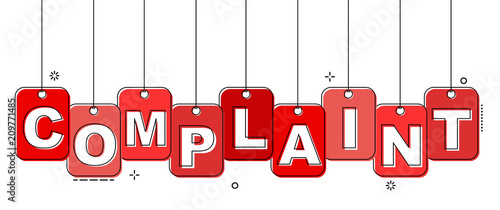 red flat line tag complaint