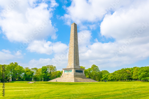 Photography Wellington monument in the Phoenix park in Dublin, Ireland